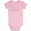 Onesies Brand Baby Girls' 8-Pack Onesies Bodysuits, Super Happy - 4 of 4