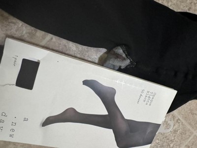 Women's 2pk 50d Opaque Tights - A New Day™ Black 1x/2x : Target