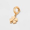 Little Words Project Four Leaf Clover Charm - Gold - 2 of 2