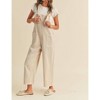 Women's TENCEL WASHED JUMPSUIT - MIOU MUSE - 2 of 4
