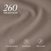 260 Thread Count Organic Cotton Percale Fitted Sheet by Bare Home - 4 of 4