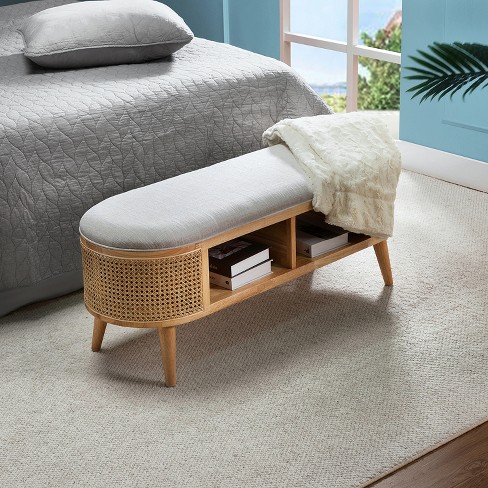 End of bed storage bench deals target