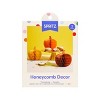 3ct Thanksgiving Honeycomb Pumpkin Decor - Spritz™ - 2 of 3