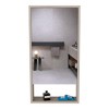 Chery Life 35" H Medicine Cabinet , Two Interior Shelves, One External Shelf, Light Gray - 2 of 4
