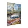 Trademark Fine Art - Ignacio Palacios Grand Geyser Eruption Matted Framed Art - 2 of 4