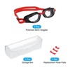 Unique Bargains PC Clear Vision Adult Water Sports Surfing Swimming Goggle - 3 of 4