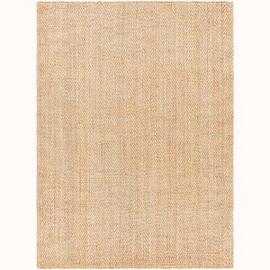 Mark & Day Silloth 2'x3' Rectangle Woven Indoor Area Rugs Camel: Rustic Jute, Stain-Resistant, Pet Friendly, Bohemian Decor - 1 of 3