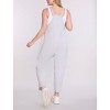 Women's Sleeveless Relaxed Fit Maternity Jumpsuit | Motherhood Maternity - 2 of 4