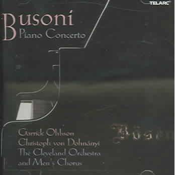  Busoni, Ferruccio; Dohn?nyi, Christoph von; Ohlsson, Garrick - Busoni: Piano Concerto (CD) 