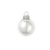 Northlight Shiny Finish Glass Christmas Ball Ornaments - 4.75" (120mm) - Silver - 4ct - 3 of 4