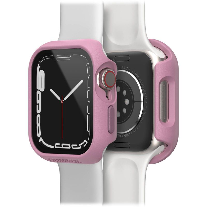 OtterBox Apple Watch Series 9/8/7 41mm Eclipse Bumper with Screen Protection Case - Mulberry Muse, 1 of 6