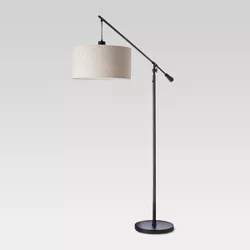 Cantilever Drop Pendant Floor Lamp Antique Brown (Includes LED Light Bulb) - Threshold™