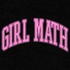 Junior's Women Lost Gods Girl Math Pink Collegiate Sweatshirt - image 2 of 4