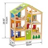 Hape All Seasons Wooden Furnished Dollhouse Playset - 2 of 4