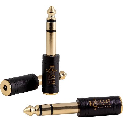 Adaptateur Jack 3.5mm 1 Mâle Vers 2 Femelles - Contacts Dorés, Splitter Audio Stéréo, Couleur Noir