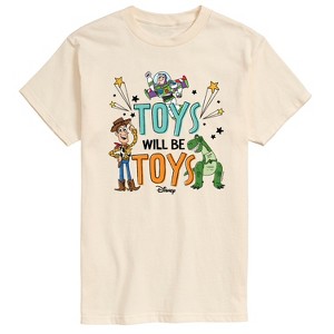 Men's - Disney - Toys Will Be Toys Short Sleeve Graphic T-Shirt - 1 of 4