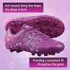 Vizari Frost 3 Firm Ground Kids Soccer Cleats | Frost Themed Synthetic Upper| Durable Two-Color Outsole| Outdoor Firm Ground Soccer Shoes| Perfect for Girls and Boys - 4 of 4