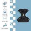THE LICKER STORE Arlo Adjustable Soft Padded No Pull Pet Harness with 3 Buckles and 3 Leash Clips - 3 of 4