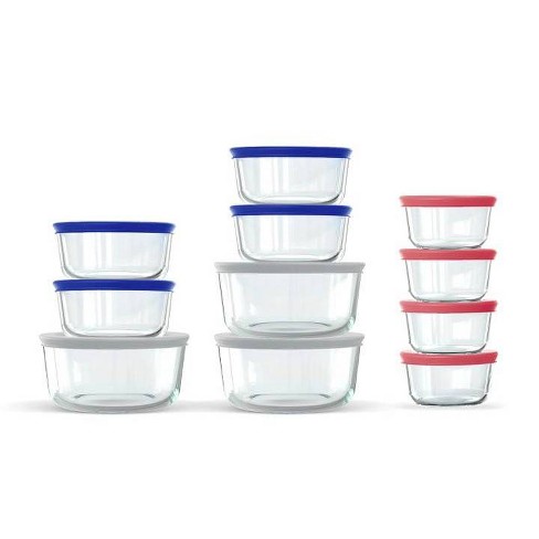 Pyrex 22pc Glass Food Storage Container Set - image 1 of 4
