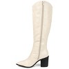 Journee Collection Women's Daria Stacked Heel Knee High Boots - 2 of 4