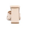 Journee Collection Womens Ellington Inset Covered Block Heel Slip On Sandals - 3 of 4