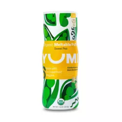 YUMI Clean Label Certified Organic Puffs, Sweet Pea Baby Snacks - 1.5oz