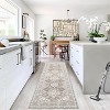 Washable Rug with TPR Non-Slip Backing, Thin Distressed Vintage Rug Low-Pile Floor Carpet Stain Resistant Rugs for Living Room Bedroom, Entryway - 2 of 4