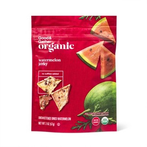 Organic Unsweetened Dried Watermelon - 2oz - Good & Gather™ - 1 of 3