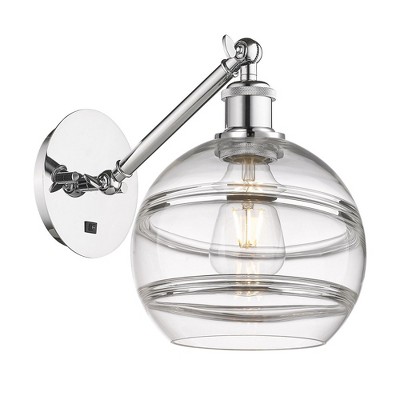 Rochester - 1 Light Arm Adjusts Up and Down Wall Sconce In Industrial Style-9.88 Inches Tall and 8 Inches Wide