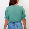 Womens Garment Dyed T-Shirt - 3 of 4