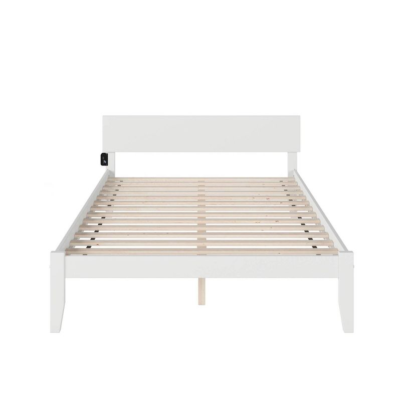 King Orlando Platform Bed White - AFI, 5 of 10