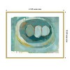 Amanti Art Blue Nest I by Lindsey Newman Wood Framed Wall Art Print - 4 of 4