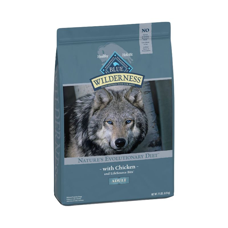 Blue Buffalo Wilderness High Protein Natural Adult Dry Dog Food with Chicken, 6 of 10