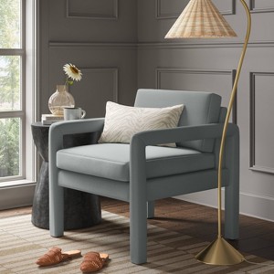 Sculptural Fully Upholstered Accent Chair - Threshold™ - 1 of 4