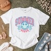 Simply Sage Market Summer Vibes Peace Happy Face Garment Dyed Tee - 3 of 4