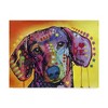 Trademark Fine Art -Dean Russo 'Tilt Dachshund Love' Canvas Art - 2 of 4