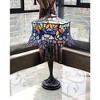 Chloe Lighting SOPHIA Wisteria 1 Light Antique Dark Bronze Table Lamp 13 Shade - 4 of 4