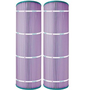 Hurricane 2 Pack HF8417-01P Platinum Purple Pool Filter Cartridge for PA175, Unicel C-8417, Filbur FC-1294, Hayward Star-Clear Plus C1750, C1900 - 1 of 4