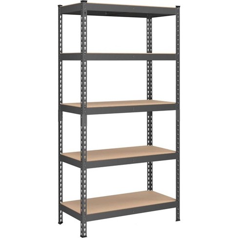 SONGMICS 5-Tier Storage Shelves, Garage Storage, Boltless Assembly, Adjustable Shelving Unit, Load 1929 lb, for Shed Warehouse Basement Kitchen - image 1 of 4