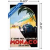 Trends International Grandprix Automobile Monaco 1933 Framed Wall Poster Prints - 3 of 4