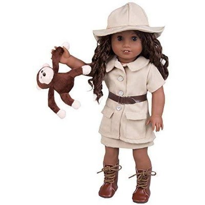 Dress Along Dolly Safari Explorer Outfit for American Girl Doll