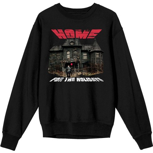 It 2017 Movie Home For The Holidays Women's Black Long Sleeve Sweatshirt - image 1 of 2