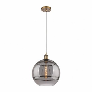 Rochester - 1 Light Cord Hung Mini Pendant In Industrial Style-13.38 Inches Tall and 12 Inches Wide - 1 of 1