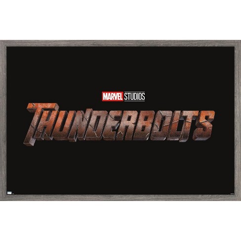 Trends International Marvel Thunderbolts - Logo Framed Wall Poster Prints - image 1 of 4