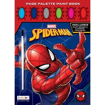 Spider-Man Page Palette Activity Book