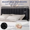 VECELO Upholstered Bed Frame with 1/4 Drawers and Adjustable Headboard, Twin/Full/Queen/King Platform Bed - 4 of 4