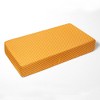 Bacati - Orange Pin Dots 100 percent Cotton Universal Baby US Standard Crib or Toddler Bed Fitted Sheet - 3 of 4