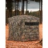Hunting Blind 270 Degree See Through Ground Blind for Turkey  Hunting, Camouflage Pop Up Hunting Blinds Ground Waterproof Portable Concealed Shelter - 2 of 4
