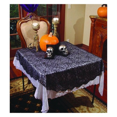 Underwraps Spider Lace Table Cloth
