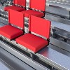 Emma and Oliver Set of 2 500 lb. Rated Lightweight Stadium Chair with Ultra-Padded Seat - 2 of 4